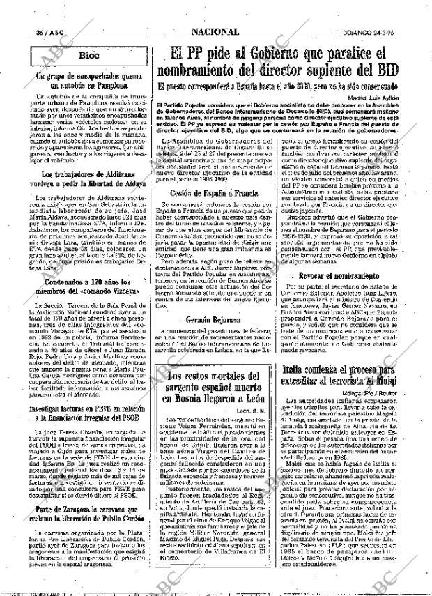 ABC MADRID 24-03-1996 página 36
