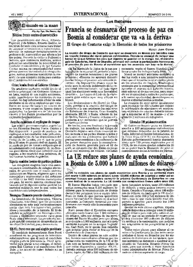 ABC MADRID 24-03-1996 página 42