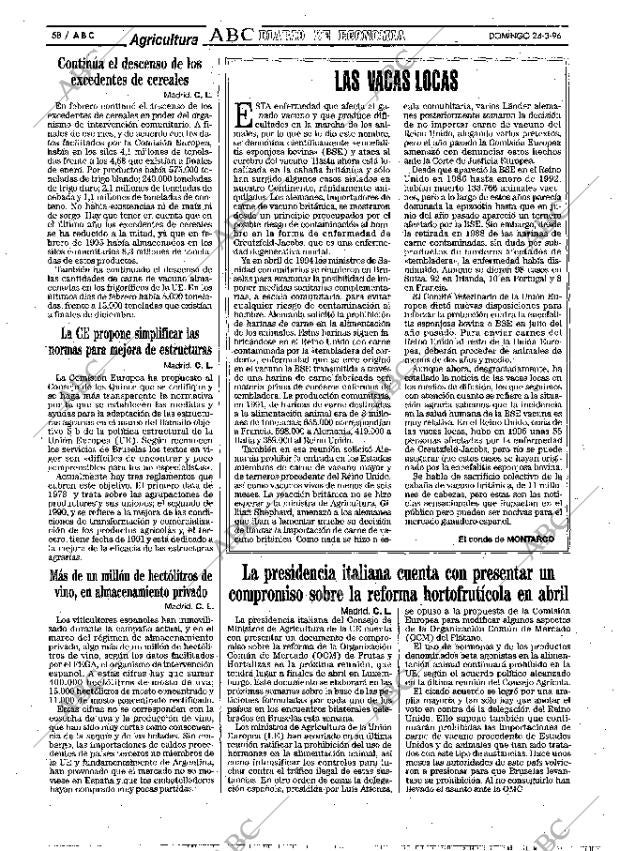 ABC MADRID 24-03-1996 página 58