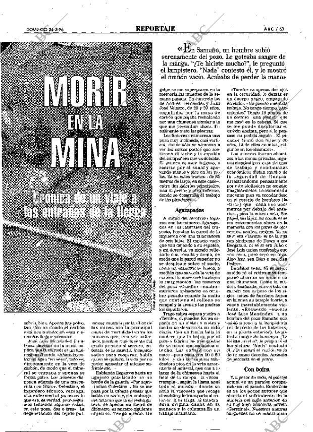 ABC MADRID 24-03-1996 página 63