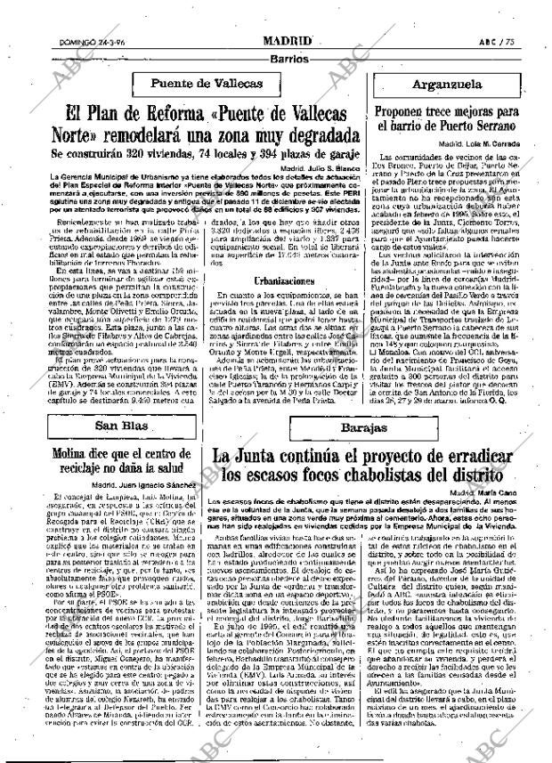 ABC MADRID 24-03-1996 página 75