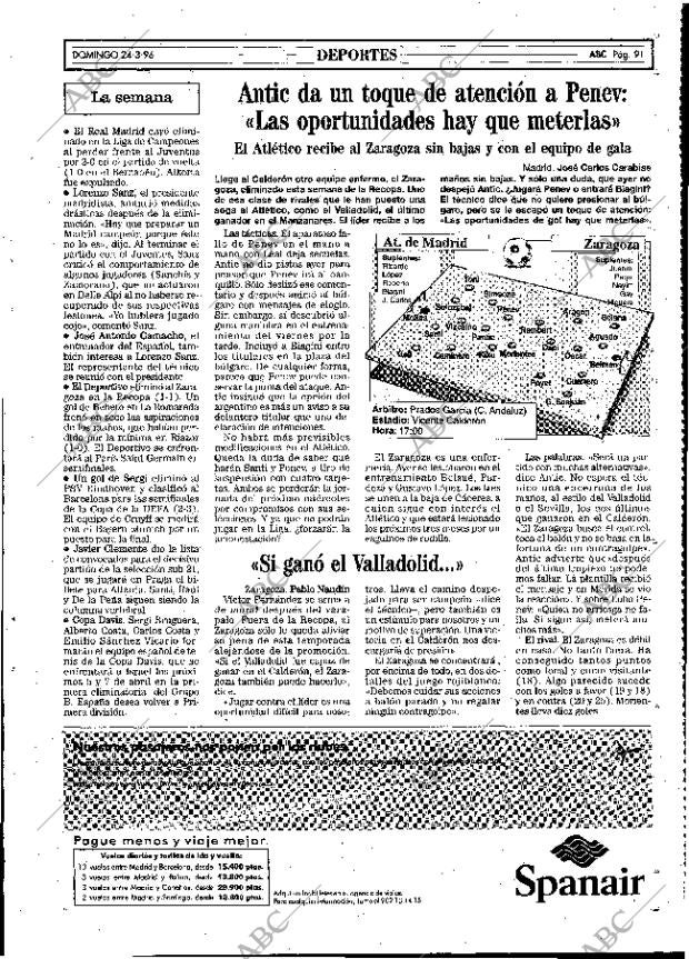 ABC MADRID 24-03-1996 página 91