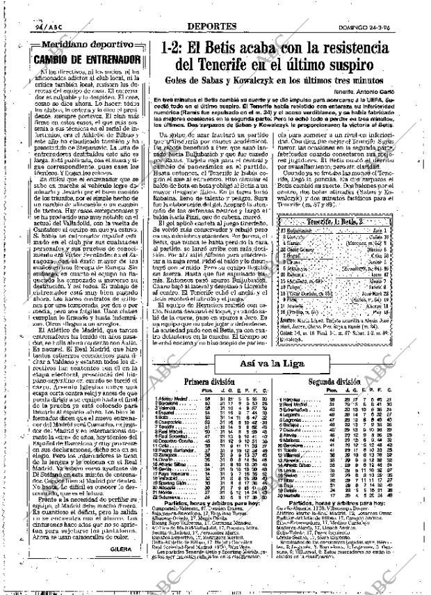 ABC MADRID 24-03-1996 página 94