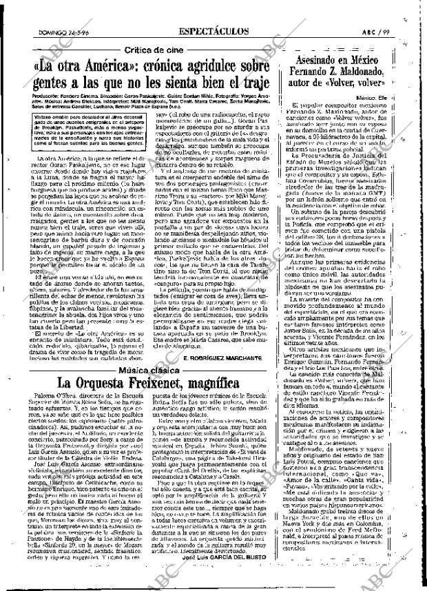 ABC MADRID 24-03-1996 página 99
