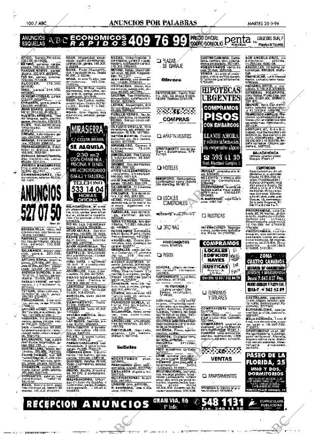 ABC MADRID 26-03-1996 página 100