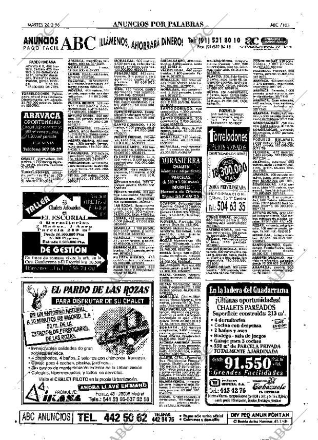ABC MADRID 26-03-1996 página 103
