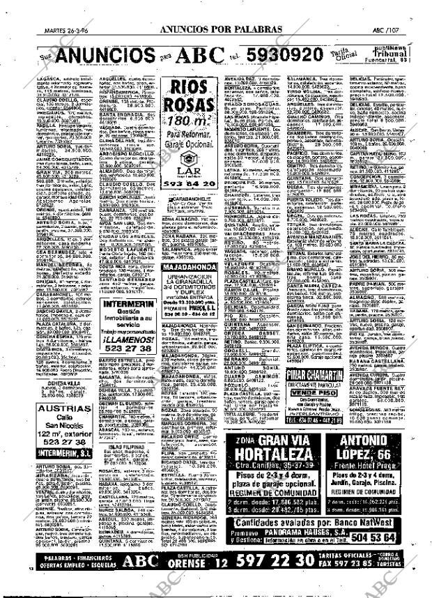 ABC MADRID 26-03-1996 página 107