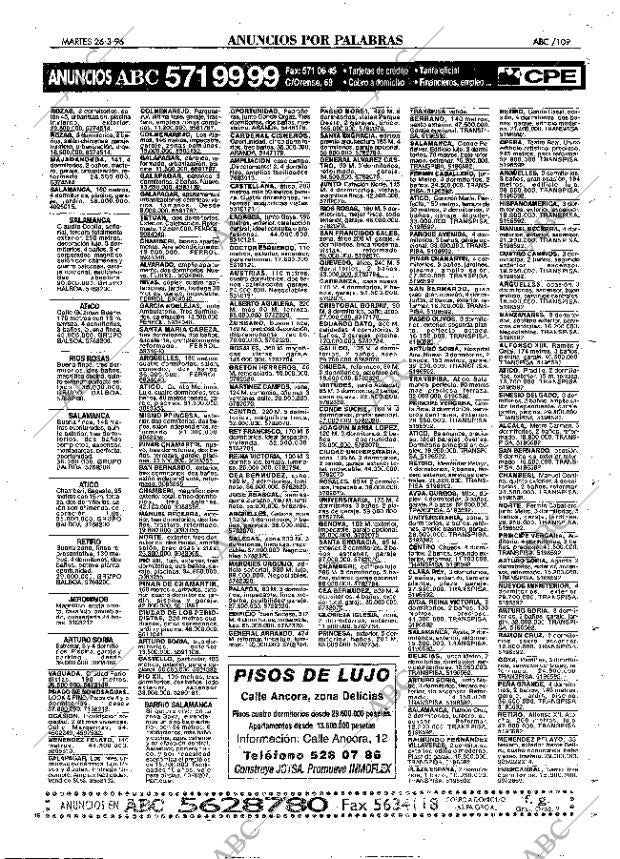 ABC MADRID 26-03-1996 página 109