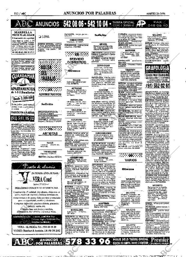 ABC MADRID 26-03-1996 página 112