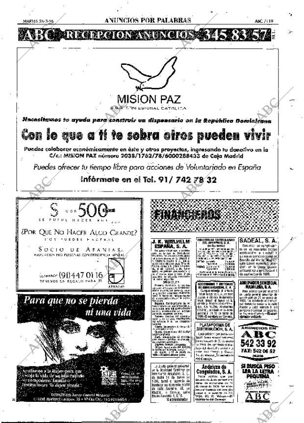 ABC MADRID 26-03-1996 página 119
