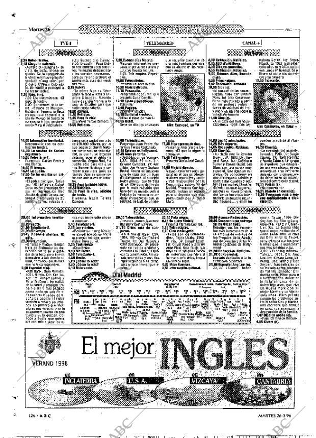 ABC MADRID 26-03-1996 página 126