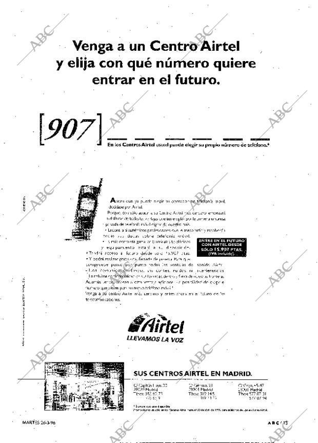 ABC MADRID 26-03-1996 página 13