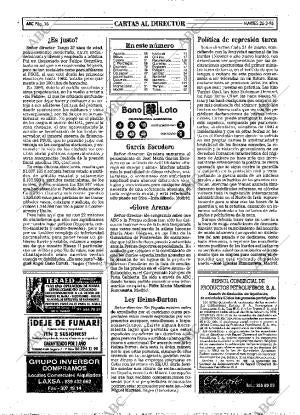 ABC MADRID 26-03-1996 página 16