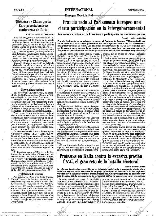 ABC MADRID 26-03-1996 página 32