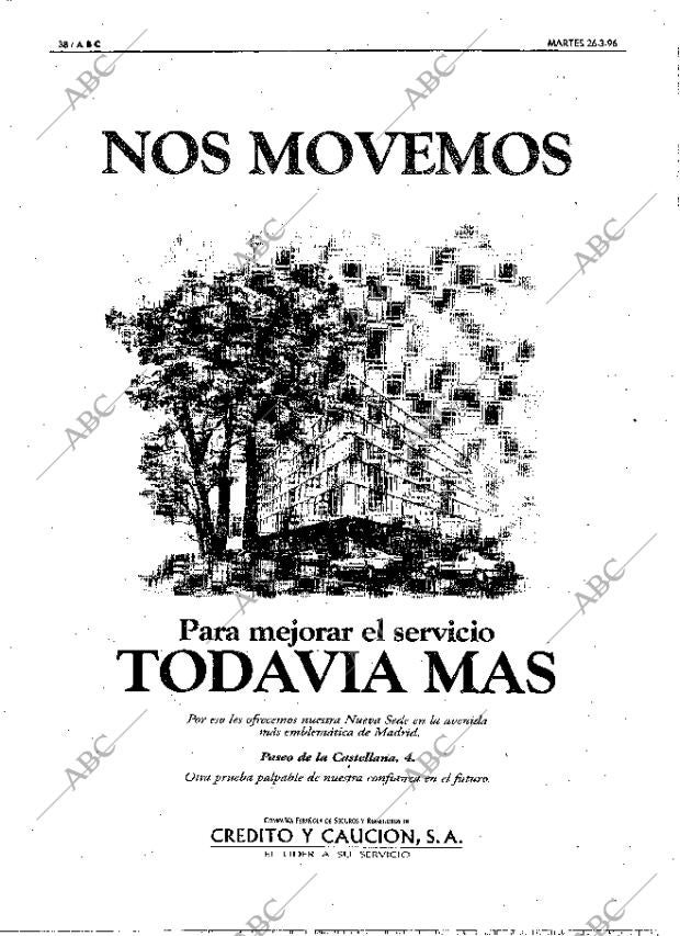 ABC MADRID 26-03-1996 página 38