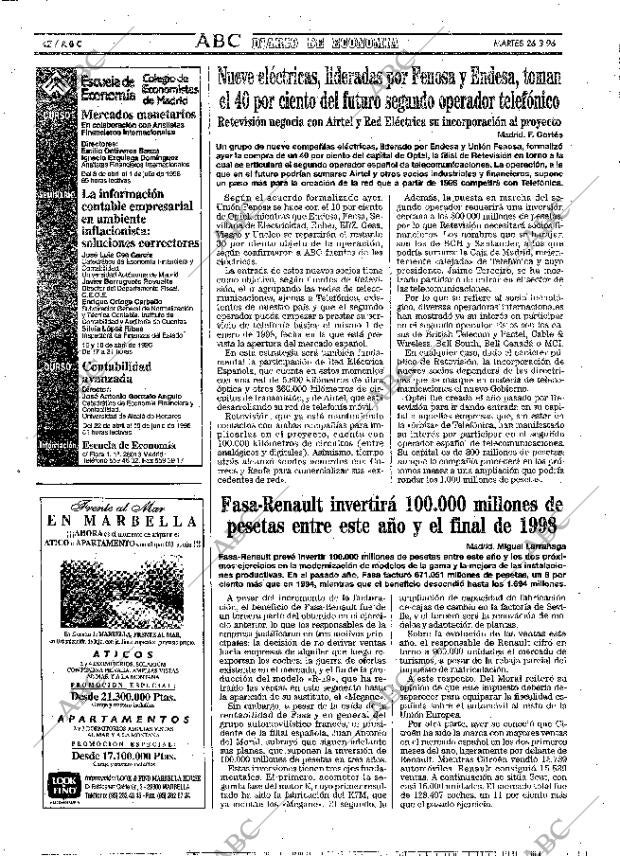 ABC MADRID 26-03-1996 página 42
