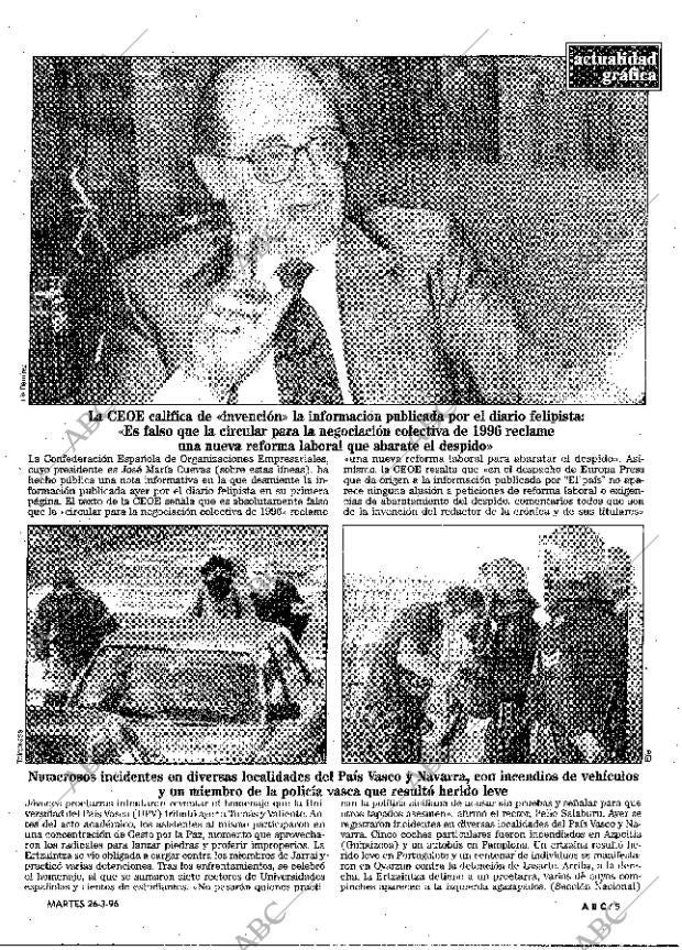 ABC MADRID 26-03-1996 página 5