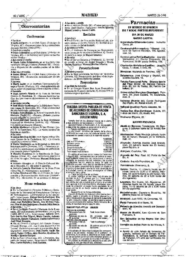 ABC MADRID 26-03-1996 página 60