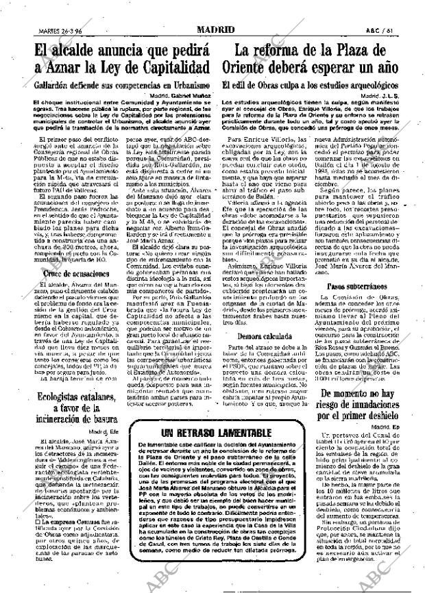 ABC MADRID 26-03-1996 página 61