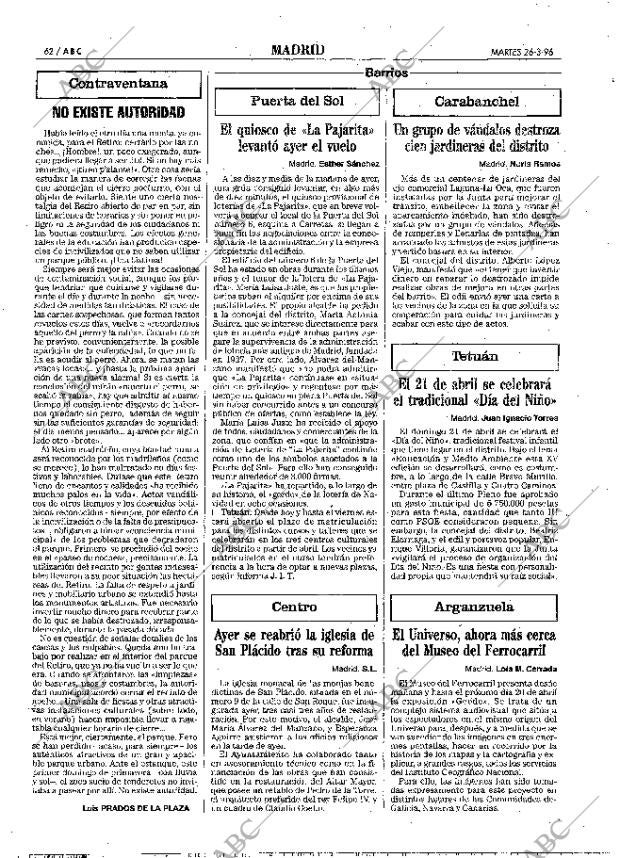 ABC MADRID 26-03-1996 página 62