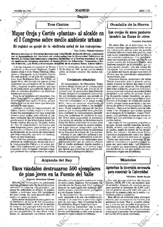 ABC MADRID 26-03-1996 página 65