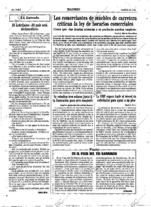 ABC MADRID 26-03-1996 página 66