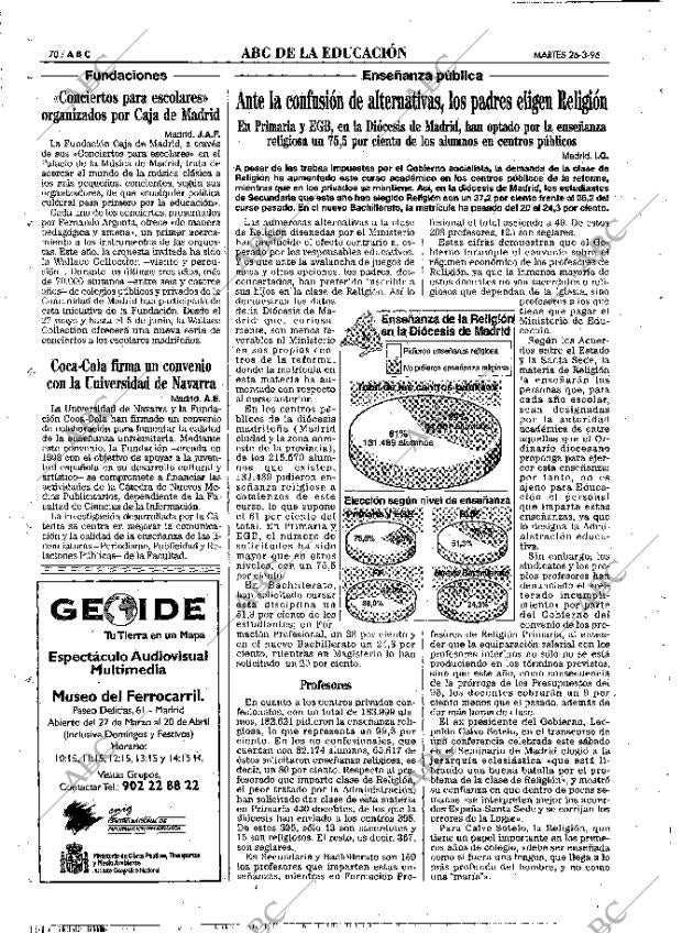 ABC MADRID 26-03-1996 página 70