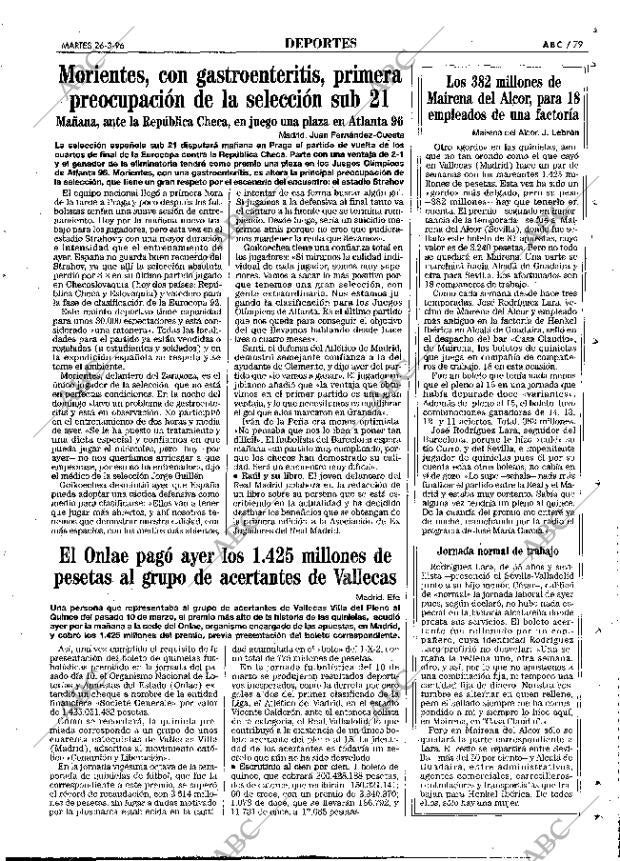 ABC MADRID 26-03-1996 página 79