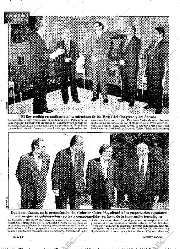 ABC MADRID 26-03-1996 página 8