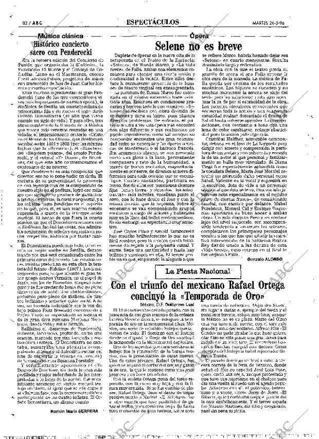 ABC MADRID 26-03-1996 página 82