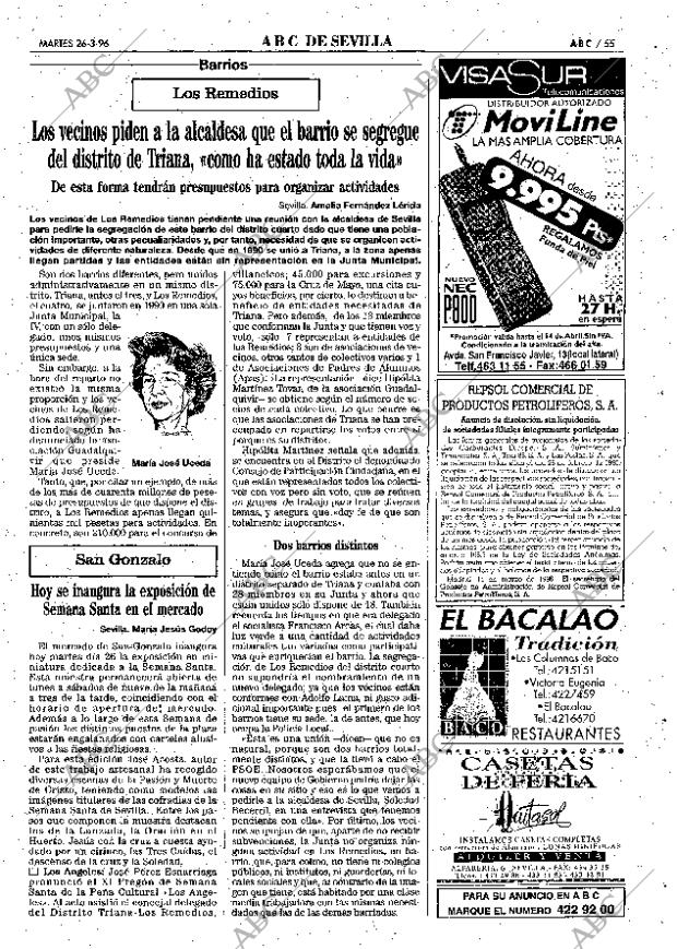 ABC SEVILLA 26-03-1996 página 55