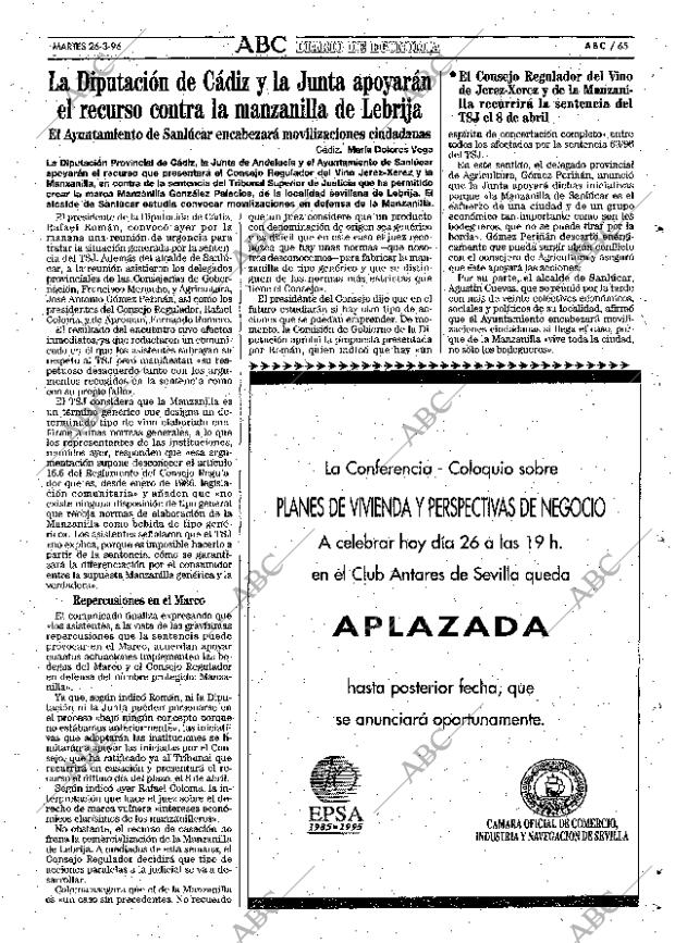 ABC SEVILLA 26-03-1996 página 65