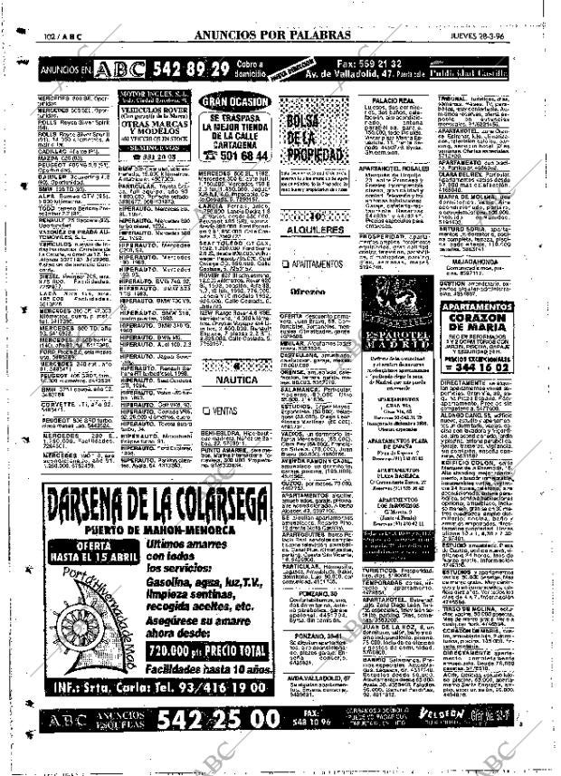 ABC MADRID 28-03-1996 página 102