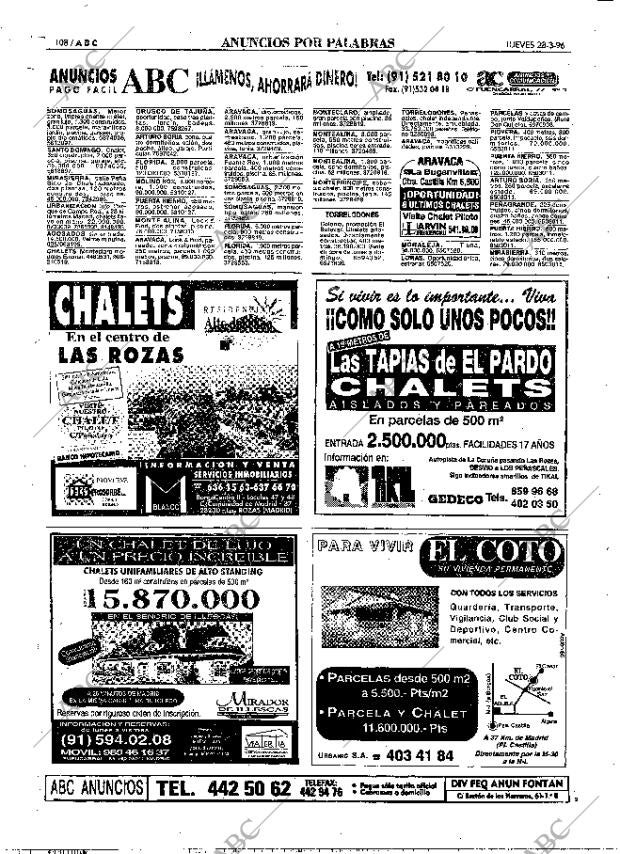 ABC MADRID 28-03-1996 página 108