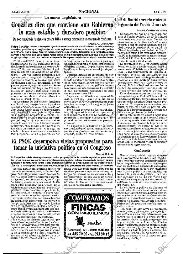 ABC MADRID 28-03-1996 página 25