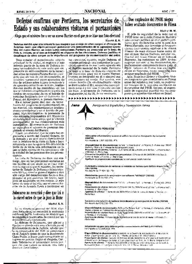 ABC MADRID 28-03-1996 página 27