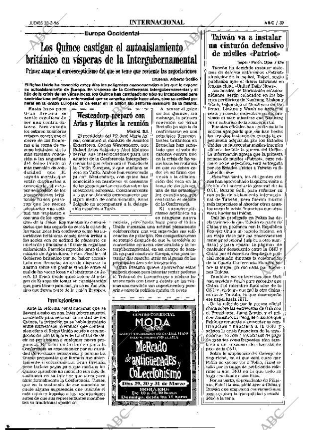 ABC MADRID 28-03-1996 página 37