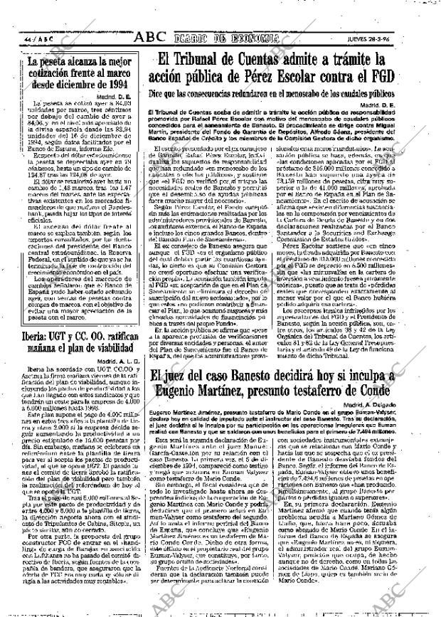 ABC MADRID 28-03-1996 página 44