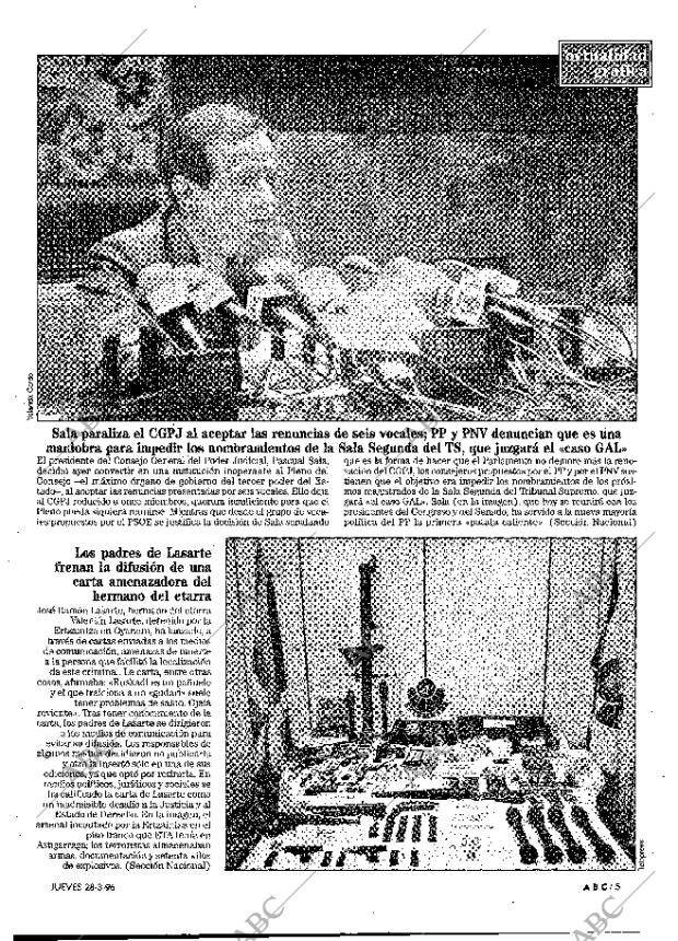 ABC MADRID 28-03-1996 página 5