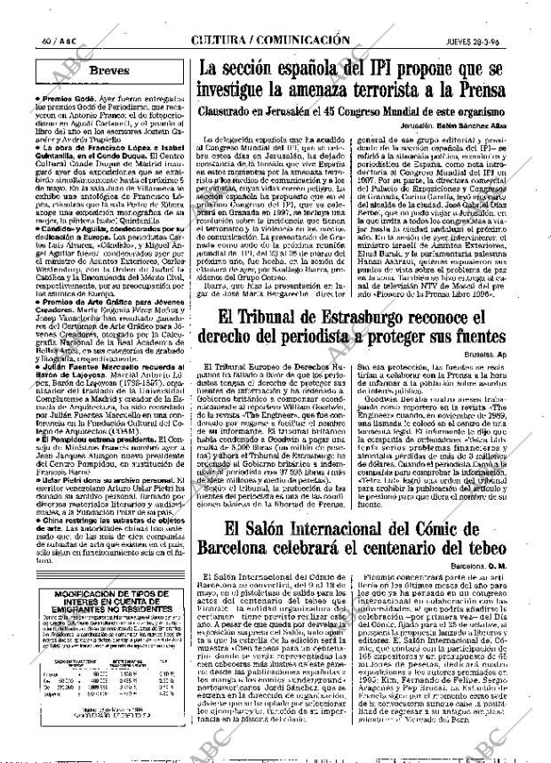 ABC MADRID 28-03-1996 página 60