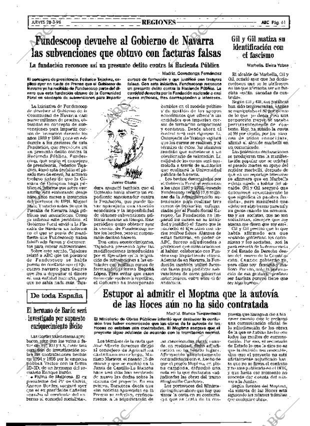 ABC MADRID 28-03-1996 página 61