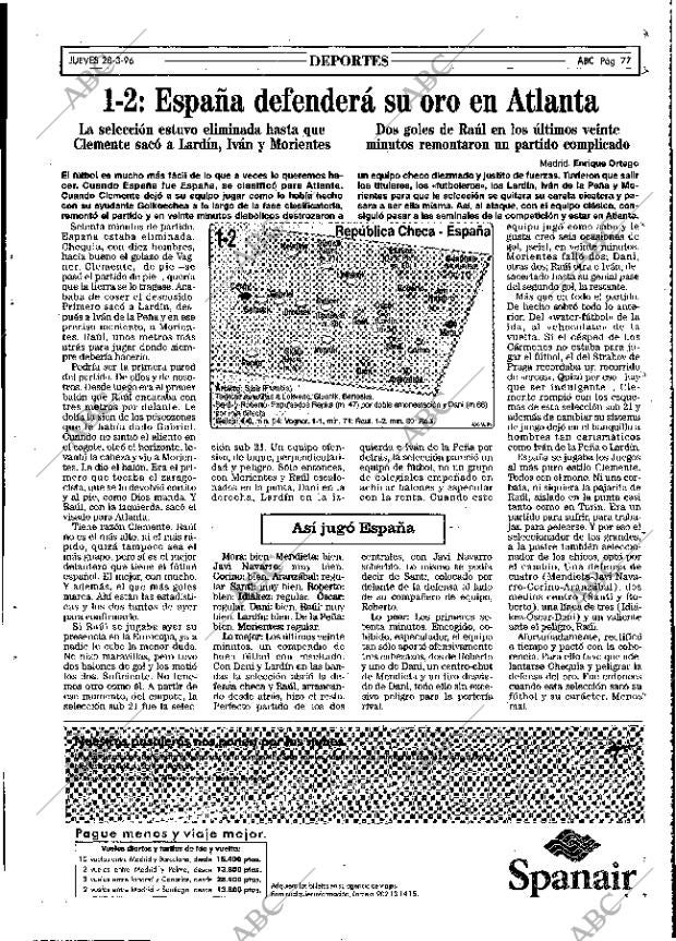 ABC MADRID 28-03-1996 página 77