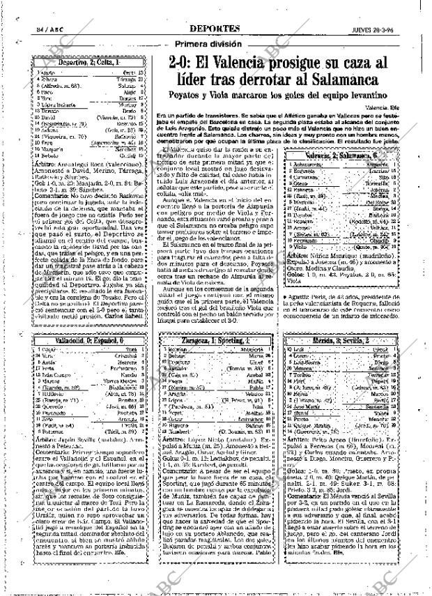 ABC MADRID 28-03-1996 página 84
