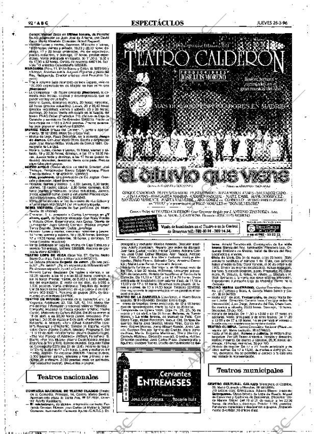 ABC MADRID 28-03-1996 página 92