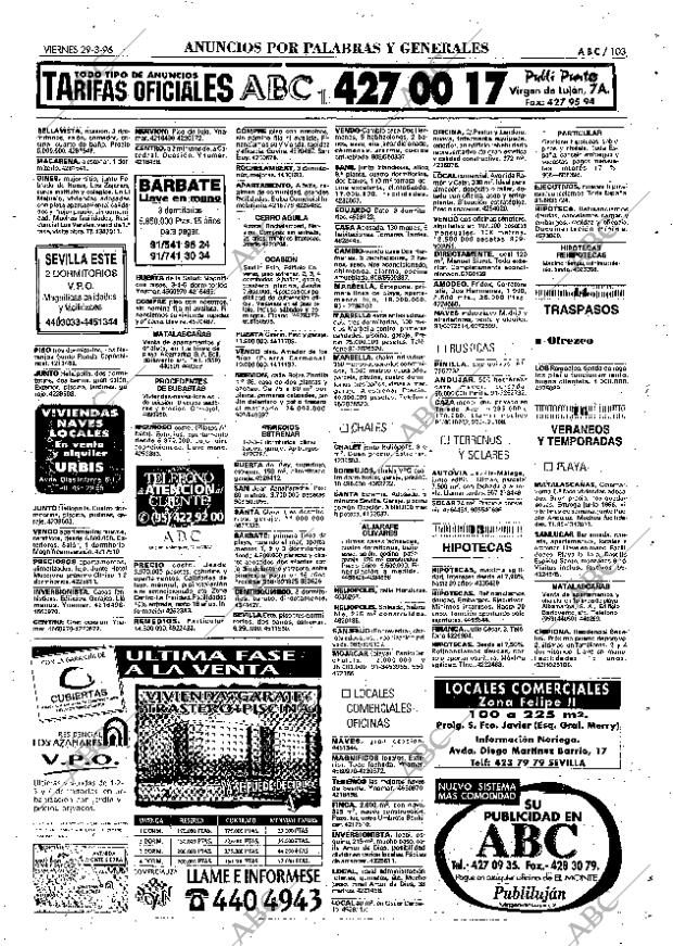 ABC SEVILLA 29-03-1996 página 103