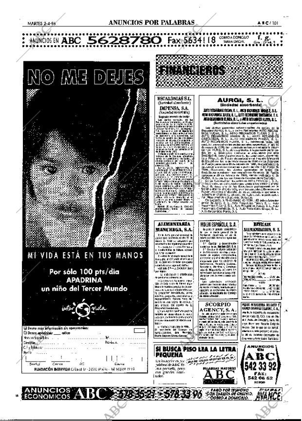 ABC MADRID 02-04-1996 página 101