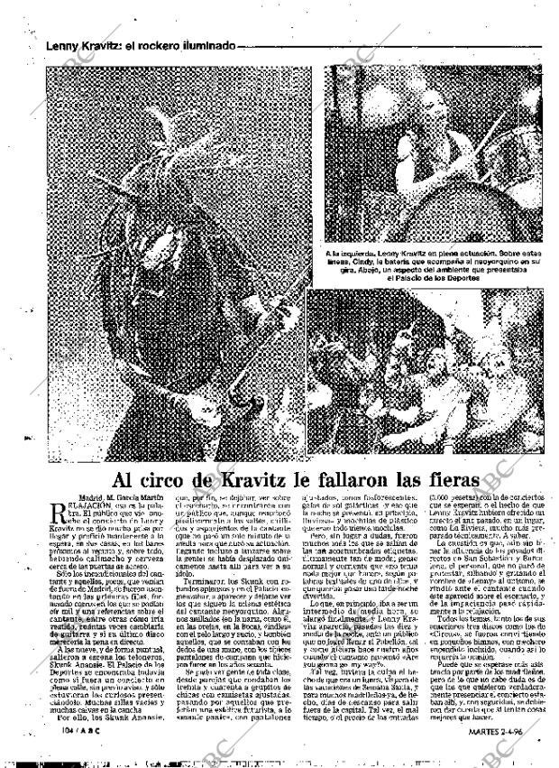 ABC MADRID 02-04-1996 página 104