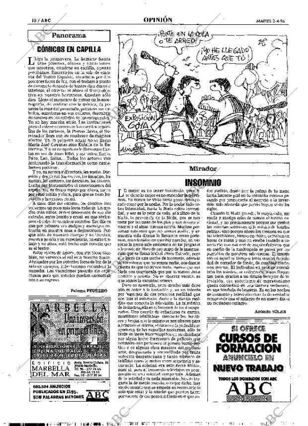 ABC MADRID 02-04-1996 página 18