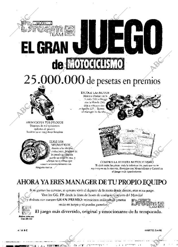ABC MADRID 02-04-1996 página 4