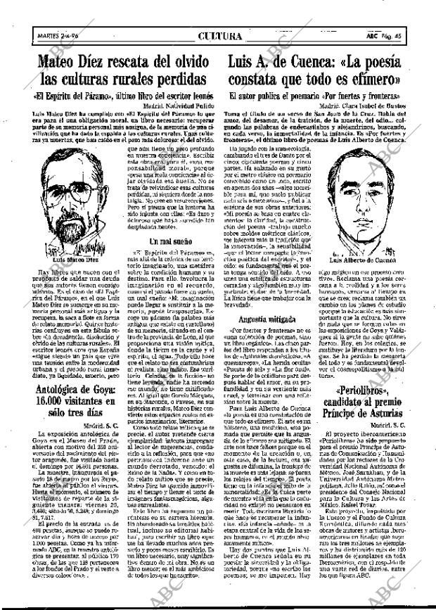 ABC MADRID 02-04-1996 página 45